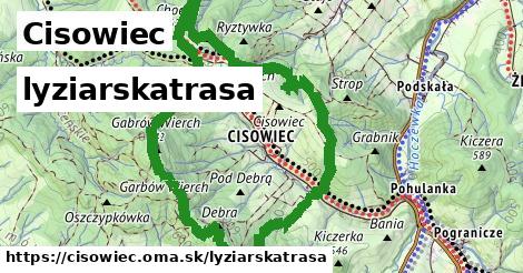 Cisowiec Lyžiarske trasy  
