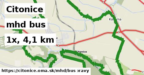 Citonice Doprava bus 