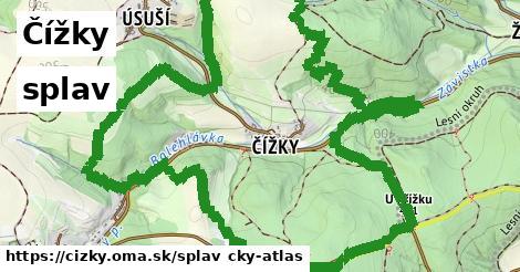 Čížky Splav  