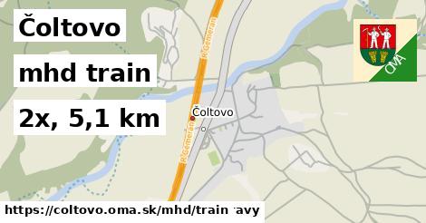 Čoltovo Doprava train 