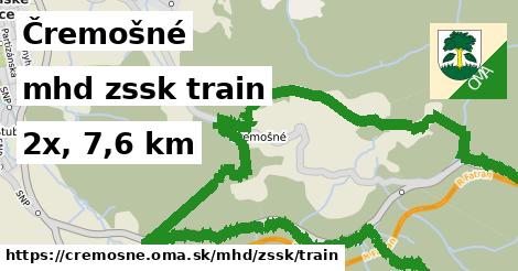 Čremošné Doprava zssk train