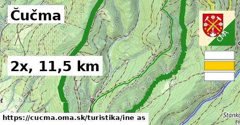 Čučma Turistické trasy iná 