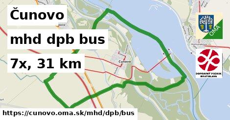 Čunovo Doprava dpb bus