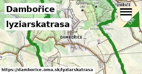 Dambořice Lyžiarske trasy  