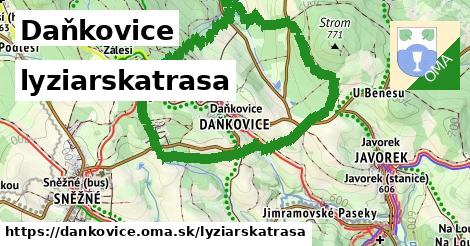 Daňkovice Lyžiarske trasy  