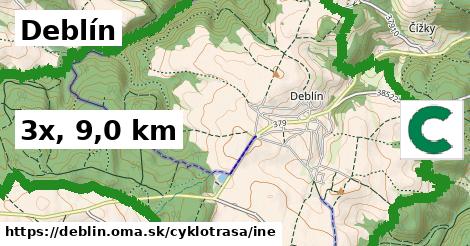 Deblín Cyklotrasy iná 