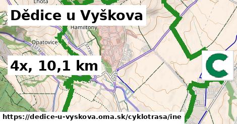 Dědice u Vyškova Cyklotrasy iná 