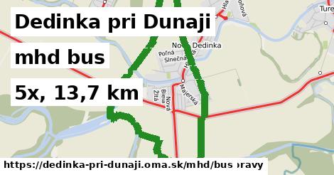 Dedinka pri Dunaji Doprava bus 