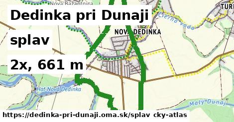 Dedinka pri Dunaji Splav  