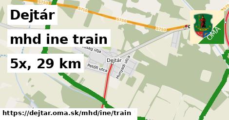Dejtár Doprava iná train
