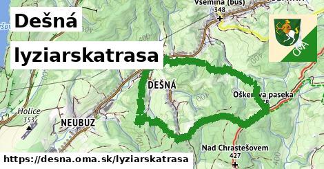 Dešná Lyžiarske trasy  