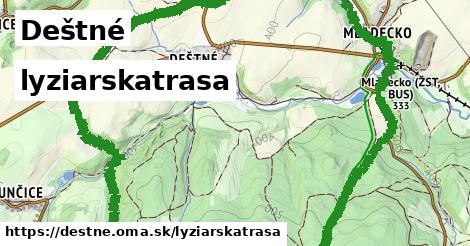 Deštné Lyžiarske trasy  