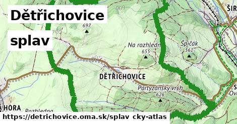 Dětřichovice Splav  