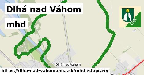 Dlhá nad Váhom Doprava  