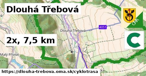 Dlouhá Třebová Cyklotrasy  