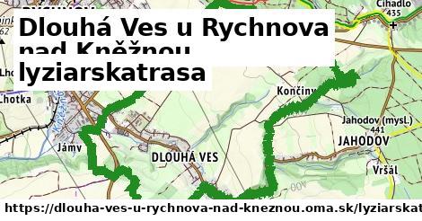 Dlouhá Ves u Rychnova nad Kněžnou Lyžiarske trasy  