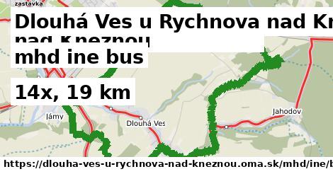 Dlouhá Ves u Rychnova nad Kněžnou Doprava iná bus