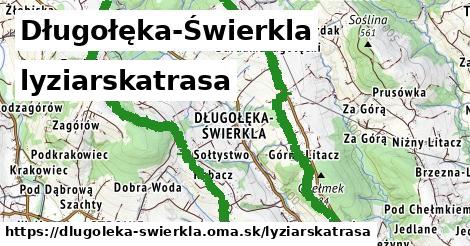 Długołęka-Świerkla Lyžiarske trasy  