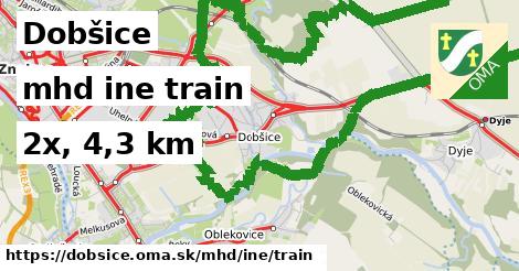 Dobšice Doprava iná train