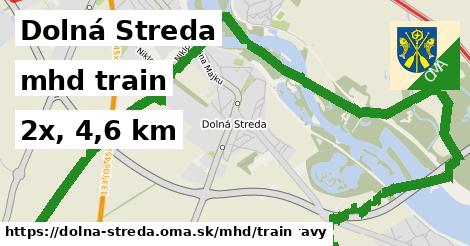 Dolná Streda Doprava train 