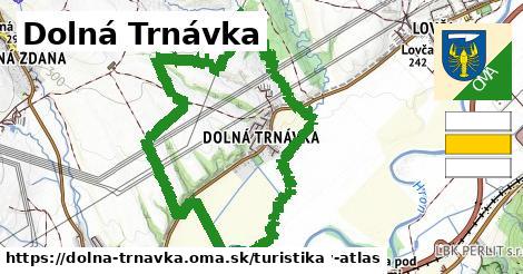 Dolná Trnávka Turistické trasy  