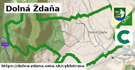 Dolná Ždaňa Cyklotrasy  