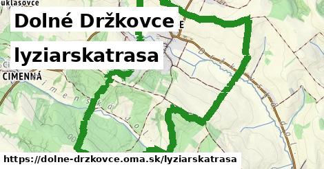 Dolné Držkovce Lyžiarske trasy  