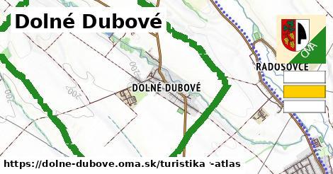 Dolné Dubové Turistické trasy  