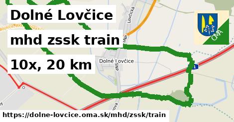 Dolné Lovčice Doprava zssk train