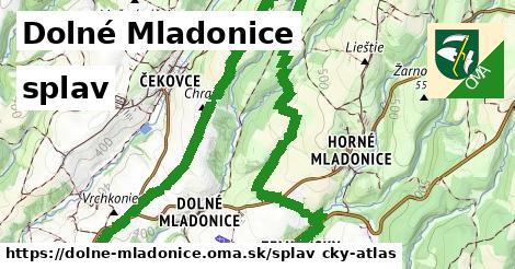 Dolné Mladonice Splav  