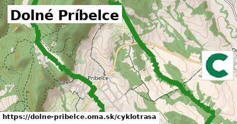 Dolné Príbelce Cyklotrasy  