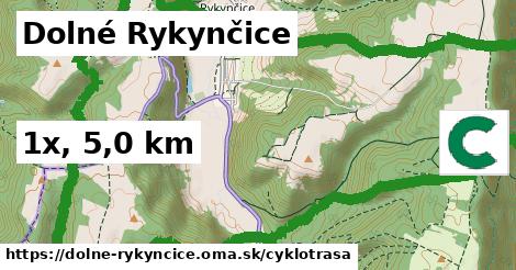 Dolné Rykynčice Cyklotrasy  