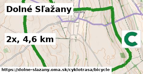 Dolné Sľažany Cyklotrasy bicycle 