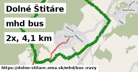 Dolné Štitáre Doprava bus 