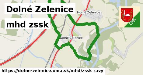 Dolné Zelenice Doprava zssk 