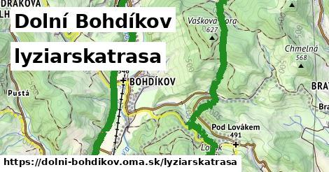 Dolní Bohdíkov Lyžiarske trasy  