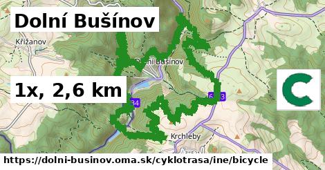 Dolní Bušínov Cyklotrasy iná bicycle