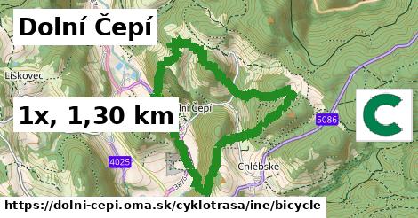 Dolní Čepí Cyklotrasy iná bicycle