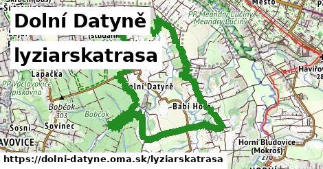 Dolní Datyně Lyžiarske trasy  