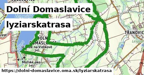 Dolní Domaslavice Lyžiarske trasy  