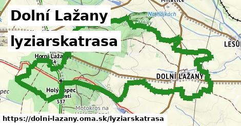 Dolní Lažany Lyžiarske trasy  
