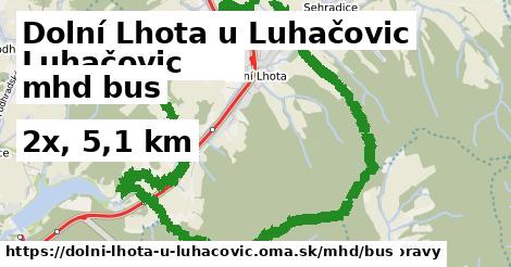 Dolní Lhota u Luhačovic Doprava bus 