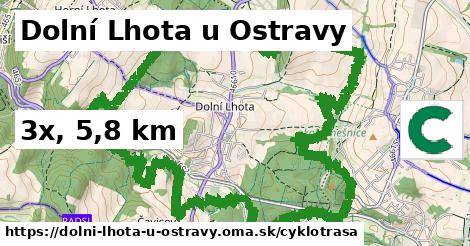 Dolní Lhota u Ostravy Cyklotrasy  