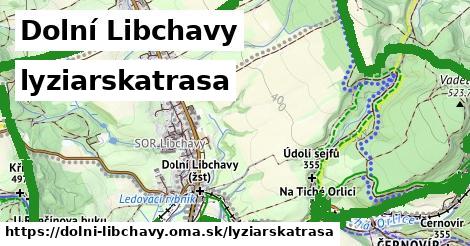 Dolní Libchavy Lyžiarske trasy  