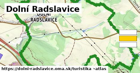 Dolní Radslavice Turistické trasy  