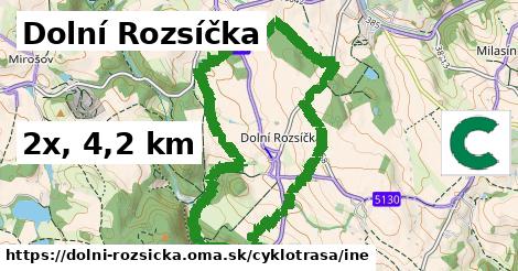 Dolní Rozsíčka Cyklotrasy iná 