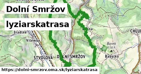 Dolní Smržov Lyžiarske trasy  
