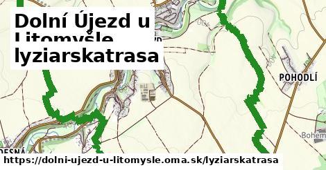 Dolní Újezd u Litomyšle Lyžiarske trasy  