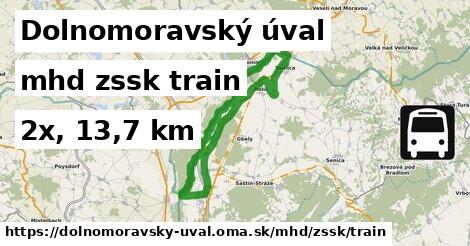 Dolnomoravský úval Doprava zssk train