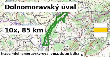 Dolnomoravský úval Turistické trasy  